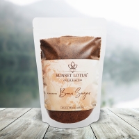 Sunset Lotus Powdered Brown Sugar 500g / Gula Aren Bubuk