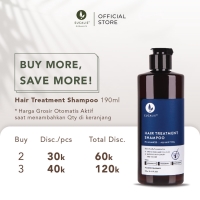 Eucalie Organic Hair Growth/Hair Loss Treatment Shampoo No Sulfate/SLS (Rontok, Rusak, Ketombe, Sens