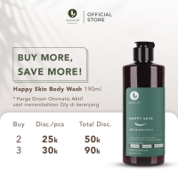 Eucalie Organic Gentle Body Wash - Happy Skin (Eksim, Psoriasis, Sensitif, Dermatitis)