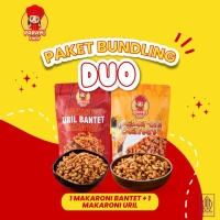 Parayu Food - Paket Bundling Duo Makaroni + Urill Bantet 150gr Khas Parayu