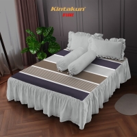 Sprei Rumbai 180 King Minimalis Kintakun Dluxe Kirana Microfiber 39 cm - Janitra