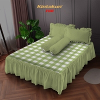 Sprei Rumbai 180 King Minimalis Kintakun Dluxe Kirana Microfiber 39 cm - Kartika
