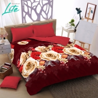 Bed Cover Set Flat 180 King Kintakun Dluxe Lite 20cm (6in1) - Ami