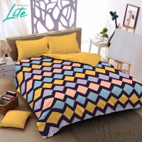 Bed Cover Set Flat 180 King Kintakun Dluxe Lite 20cm (6in1) - Aydan