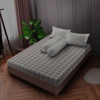 Kintakun Sprei 200x200 Wiyata Aesthetic Dluxe Abu