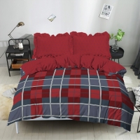 Bed Cover Set 160 Queen Kintakun Dluxe Kirana Microfiber 39cm - Harsana