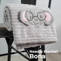 Baby Needle Blanket Kintakun 76 x 102 Lembut Super Soft - Bona