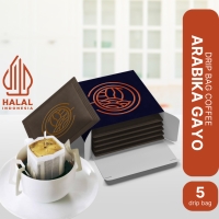 Arutala Drip Bag/Filter Bag Coffee : Arabika Aceh Gayo ? 5 Drip Bag