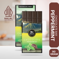 Arutala - WoCA Coklat Peppermint Premium Chocolate 90 gram