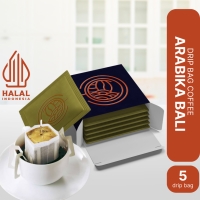 Arutala Drip Bag/Filter Bag Coffee : Arabika Bali Kintamani ? 5 Drip Bag