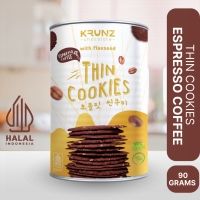 Arutala - WoCA Thin Cookies Krunz Chocolate Espresso