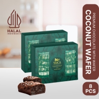 Arutala - WoCA Wafer Coklat Premium - Coconut Chocolate