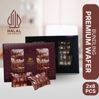 Arutala - WoCA Wafer Coklat Premium PAKET - Dark dan Milk Chocolate