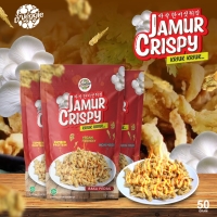 Arutala - DVEGGIE Jamur Crispy Pedas 50 gram