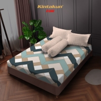 Sprei 200 Super King Kintakun Dluxe Kirana Microfiber B2 20 cm - Amerta
