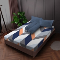 Kintakun Sprei Amina Aesthetic Dluxe Biru