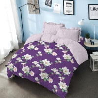 Kintakun Comforter 180 King Dluxe Flower Edition Microtex - Agnesia