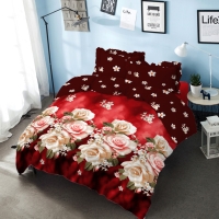 Kintakun Comforter 180 King Dluxe Flower Edition Microtex - Agnesia