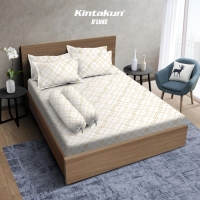 Kintakun Sprei 180 King NEW Gold Edition Dluxe Microfiber 30 cm 5in1 - Rexa